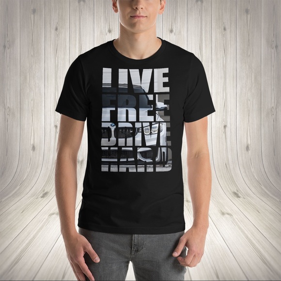 Live free drive hard tee - Picture 1 of 4